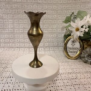 Brass budding vase made in India